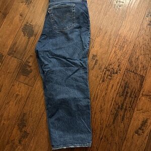 Levi’s Ribcage Straight Ankle Jeans